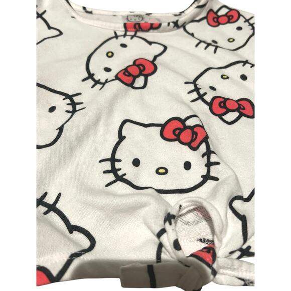 Hello Kitty short sleeve soft cotton jersey top.- Size 5/6 - Picture 2 of 4